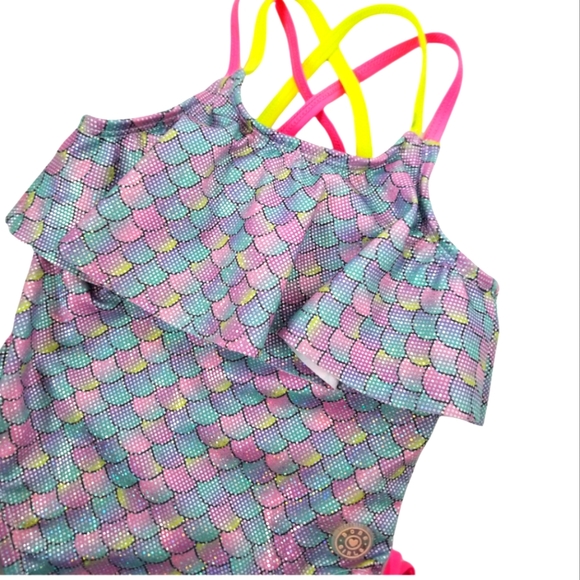 BCBGirls Pearl Baby Girl Swimsuit NWT! Size 2T - Picture 4 of 11